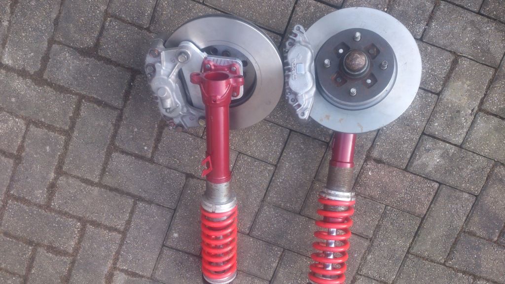 RX7 calipers with ae86 strut brake setup Page 2